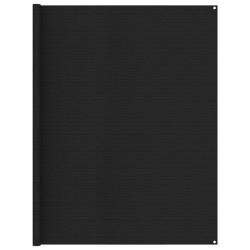 Zeltteppich 250x450 cm Schwarz