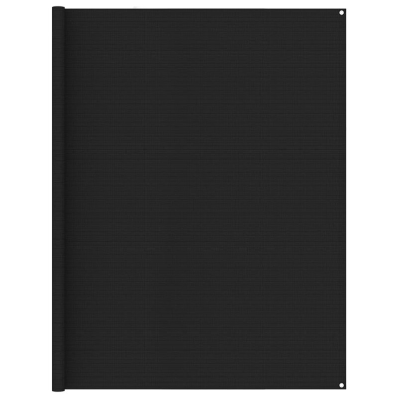 Zeltteppich 250x450 cm Schwarz Zeltteppich 250x450 cm Schwarz
