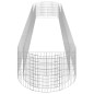Gabionen-Hochbeet Verzinktes Eisen 500x100x50 cm Gabionen-Hochbeet Verzinktes Eisen 500x100x50 cm