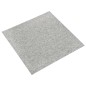Teppichfliesen 20 Stk. 5 m² 50x50 cm Hellgrau Teppichfliesen 20 Stk. 5 m² 50x50 cm Hellgrau