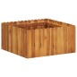 Garten-Hochbeet 50 x 50 x 25 cm Massivholz Akazie Garten-Hochbeet 50 x 50 x 25 cm Massivholz Akazie
