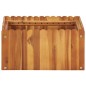 Garten-Hochbeet 50 x 50 x 25 cm Massivholz Akazie Garten-Hochbeet 50 x 50 x 25 cm Massivholz Akazie