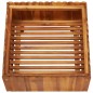 Garten-Hochbeet 50 x 50 x 25 cm Massivholz Akazie Garten-Hochbeet 50 x 50 x 25 cm Massivholz Akazie