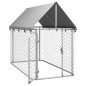 Outdoor-Hundezwinger mit Dach 200x100x150 cm Outdoor-Hundezwinger mit Dach 200x100x150 cm