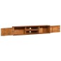 vidaXL Wand-TV-Schrank 135x30x30 cm Teak Massivholz vidaXL Wand-TV-Schrank 135x30x30 cm Teak Massivholz