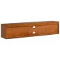 vidaXL Wand-TV-Schrank 135x30x30 cm Teak Massivholz vidaXL Wand-TV-Schrank 135x30x30 cm Teak Massivholz