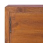 vidaXL Wand-TV-Schrank 135x30x30 cm Teak Massivholz vidaXL Wand-TV-Schrank 135x30x30 cm Teak Massivholz