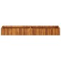 Garten-Hochbeet 200 x 30 x 25 cm Massivholz Akazie Garten-Hochbeet 200 x 30 x 25 cm Massivholz Akazie