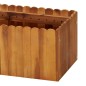 Garten-Hochbeet 200 x 30 x 25 cm Massivholz Akazie Garten-Hochbeet 200 x 30 x 25 cm Massivholz Akazie