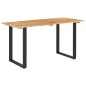 Esstisch 140×70×76 cm Akazie-Massivholz Esstisch 140×70×76 cm Akazie-Massivholz