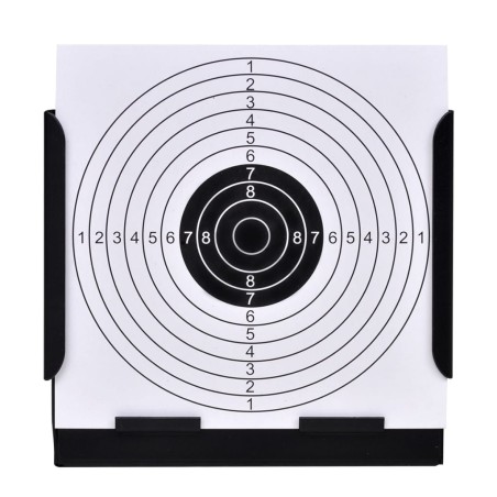 vidaXL Kugelfang 14 cm + 100 Zielscheiben aus Papier Quadratisch 