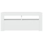 TV-Schrank mit LED-Leuchten Weiß 90x35x40 cm TV-Schrank mit LED-Leuchten Weiß 90x35x40 cm