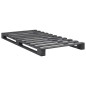 Palettenbett Grau Massivholz Kiefer 90×200 cm Palettenbett Grau Massivholz Kiefer 90×200 cm