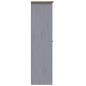 Kleiderschrank 3-Türig Grau 118×50×171,5 cm Kiefer Panama Serie Kleiderschrank 3-Türig Grau 118×50×171,5 cm Kiefer Panama Serie