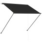 Einziehbare Markise mit LED 200×150 cm Anthrazit Einziehbare Markise mit LED 200×150 cm Anthrazit