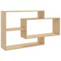 Wandregale Sonoma-Eiche 104x20x58,5 cm Holzwerkstoff Wandregale Sonoma-Eiche 104x20x58,5 cm Holzwerkstoff