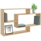 Wandregale Sonoma-Eiche 104x20x58,5 cm Holzwerkstoff Wandregale Sonoma-Eiche 104x20x58,5 cm Holzwerkstoff