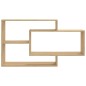 Wandregale Sonoma-Eiche 104x20x58,5 cm Holzwerkstoff Wandregale Sonoma-Eiche 104x20x58,5 cm Holzwerkstoff