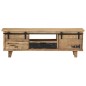 TV-Schrank 120x30x40 cm Massivholz Mango TV-Schrank 120x30x40 cm Massivholz Mango