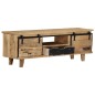 TV-Schrank 120x30x40 cm Massivholz Mango TV-Schrank 120x30x40 cm Massivholz Mango
