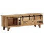 TV-Schrank 120x30x40 cm Massivholz Mango TV-Schrank 120x30x40 cm Massivholz Mango