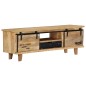 TV-Schrank 120x30x40 cm Massivholz Mango TV-Schrank 120x30x40 cm Massivholz Mango