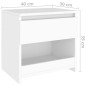 vidaXL Nachttische 2 Stk. Weiß 40x30x39 cm Holzwerkstoff vidaXL Nachttische 2 Stk. Weiß 40x30x39 cm Holzwerkstoff