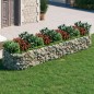 Gabionen-Hochbeet Verzinktes Eisen 400x100x50 cm Gabionen-Hochbeet Verzinktes Eisen 400x100x50 cm