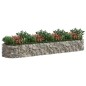 Gabionen-Hochbeet Verzinktes Eisen 400x100x50 cm Gabionen-Hochbeet Verzinktes Eisen 400x100x50 cm