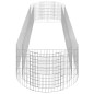 Gabionen-Hochbeet Verzinktes Eisen 400x100x50 cm Gabionen-Hochbeet Verzinktes Eisen 400x100x50 cm