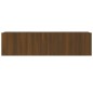 TV-Wandschrank Braun Eichen-Optik 120x30x30 cm Holzwerkstoff TV-Wandschrank Braun Eichen-Optik 120x30x30 cm Holzwerkstoff