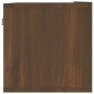 TV-Wandschrank Braun Eichen-Optik 120x30x30 cm Holzwerkstoff TV-Wandschrank Braun Eichen-Optik 120x30x30 cm Holzwerkstoff