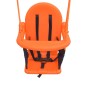 Kleinkinder-Schaukelset mit Sicherheitsgeschirr Orange Kleinkinder-Schaukelset mit Sicherheitsgeschirr Orange