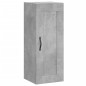 Highboard Betongrau 34,5x34x180 cm Holzwerkstoff Highboard Betongrau 34,5x34x180 cm Holzwerkstoff