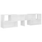 TV-Schrank Hochglanz-Weiß 149x30x52 cm Holzwerkstoff TV-Schrank Hochglanz-Weiß 149x30x52 cm Holzwerkstoff
