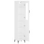 Highboard Weiß 34,5x34x180 cm Holzwerkstoff Highboard Weiß 34,5x34x180 cm Holzwerkstoff