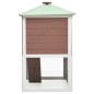 Kleintier-/Kaninchenstall 2 Etagen Braun Holz Kleintier-/Kaninchenstall 2 Etagen Braun Holz