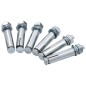 2-stufiges Wandregal Edelstahl 100 x 30 cm 2-stufiges Wandregal Edelstahl 100 x 30 cm