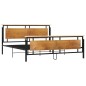 vidaXL Bett Metall 180x200 cm vidaXL Bett Metall 180x200 cm