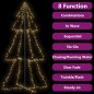 vidaXL Weihnachtsbaum in Kegelform 300 LEDs Indoor & Outdoor 120x220cm vidaXL Weihnachtsbaum in Kegelform 300 LEDs Indoor & Outdoor 120x220cm