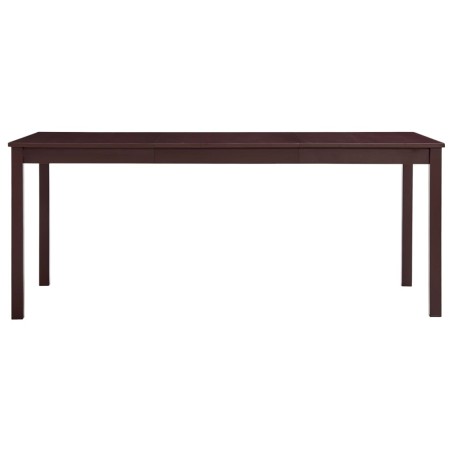 vidaXL Esstisch Dunkelbraun 180 x 90 x 73 cm Kiefernholz
