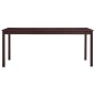 vidaXL Esstisch Dunkelbraun 180 x 90 x 73 cm Kiefernholz vidaXL Esstisch Dunkelbraun 180 x 90 x 73 cm Kiefernholz