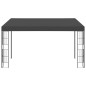 Wand-Pavillon 3x4 m Anthrazit Stoff Wand-Pavillon 3x4 m Anthrazit Stoff