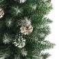 Künstlicher Weihnachtsbaum mit Ständer Schlank 210 cm PVC Künstlicher Weihnachtsbaum mit Ständer Schlank 210 cm PVC
