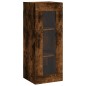 vidaXL Highboard Räuchereiche 34,5x34x180 cm Holzwerkstoff vidaXL Highboard Räuchereiche 34,5x34x180 cm Holzwerkstoff