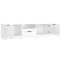 TV-Schrank Hochglanz-Weiß 140x35x40 cm Holzwerkstoff TV-Schrank Hochglanz-Weiß 140x35x40 cm Holzwerkstoff