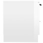 TV-Schrank Hochglanz-Weiß 140x35x40 cm Holzwerkstoff TV-Schrank Hochglanz-Weiß 140x35x40 cm Holzwerkstoff