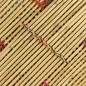 Couchtisch Bambus mit Chindi-Details Mehrfarbig Couchtisch Bambus mit Chindi-Details Mehrfarbig