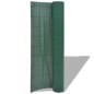 vidaXL Gartenzaun Doppelseitig PVC 90×300 cm Grün vidaXL Gartenzaun Doppelseitig PVC 90×300 cm Grün