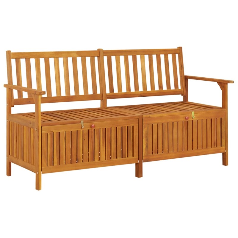 Truhenbank 148 cm Massivholz Akazie Truhenbank 148 cm Massivholz Akazie